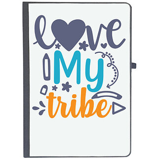                       UDNAG Ruled Notebook Diary 'Love Calligraphy | love my tribe', [A5 80Pages 80GSM]                                              