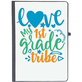                       UDNAG Ruled Notebook Diary 'School Teacher | love my 1st grade tribe', [A5 80Pages 80GSM]                                              