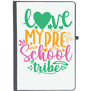                       UDNAG Ruled Notebook Diary 'School Teacher | love my pre-school tribe', [A5 80Pages 80GSM]                                              