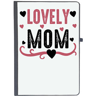                      UDNAG Ruled Notebook Diary 'LOVELY MOM', [A5 80Pages 80GSM]                                              