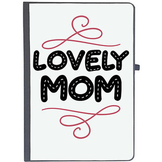                       UDNAG Ruled Notebook Diary 'Mother | LOVELY MOM', [A5 80Pages 80GSM]                                              
