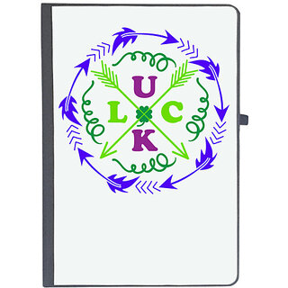                       UDNAG Ruled Notebook Diary 'Luck | luck', [A5 80Pages 80GSM]                                              