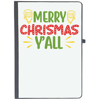                       UDNAG Ruled Notebook Diary 'Christmas Santa | Merry christmas y'all!', [A5 80Pages 80GSM]                                              