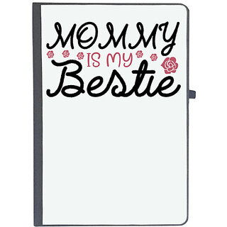                       UDNAG Ruled Notebook Diary 'Bestie | MOMMY IS MY BESTIE', [A5 80Pages 80GSM]                                              