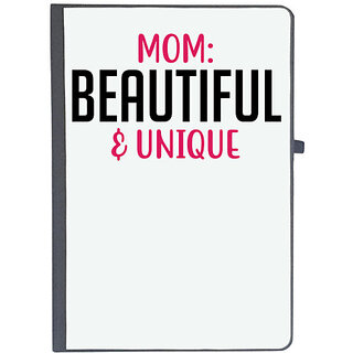                       UDNAG Ruled Notebook Diary 'Mother | MOM BEAUTIFUL & UNIQUE', [A5 80Pages 80GSM]                                              