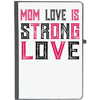                       UDNAG Ruled Notebook Diary 'Mother | MOM LOVE IS STRONG LOVE', [A5 80Pages 80GSM]                                              