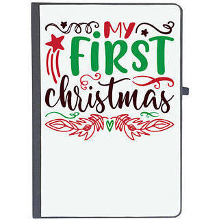                       UDNAG Ruled Notebook Diary 'Christmas Santa | my first christmas', [A5 80Pages 80GSM]                                              