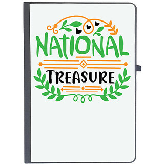                       UDNAG Ruled Notebook Diary 'National treasure1', [A5 80Pages 80GSM]                                              