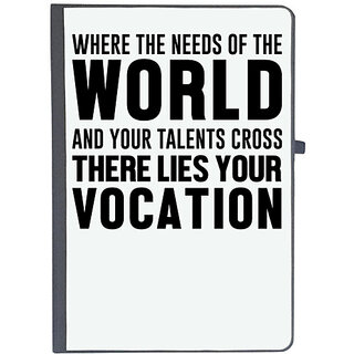                       UDNAG Ruled Notebook Diary 'Nurse | Needs of the world lies your vocation', [A5 80Pages 80GSM]                                              