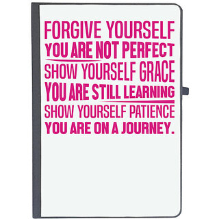                       UDNAG Ruled Notebook Diary 'Nurse | Not perfect grace still learning patience journey', [A5 80Pages 80GSM]                                              
