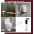 CUROVIT PVC POLO Angle Valve 2IN1 Tap for Bathroom Kitchen Plastic Water Tap for supply of Geyser / Basin / English seat