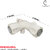 CUROVIT PVC POLO Angle Valve 2IN1 Tap for Bathroom Kitchen Plastic Water Tap for supply of Geyser / Basin / English seat