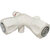 CUROVIT PVC POLO Angle Valve 2IN1 Tap for Bathroom Kitchen Plastic Water Tap for supply of Geyser / Basin / English seat