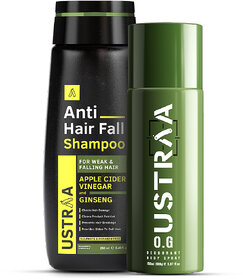 Ustraa O.G Deodorant - 150ml And Anti-Hair Fall Shampoo - 250ml