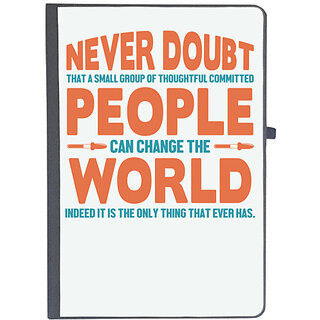                       UDNAG Ruled Notebook Diary 'Nurse | Never doubt people world', [A5 80Pages 80GSM]                                              
