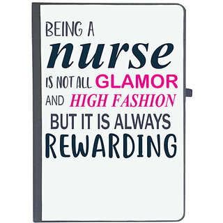                       UDNAG Ruled Notebook Diary 'Nurse | It is always rewarding', [A5 80Pages 80GSM]                                              
