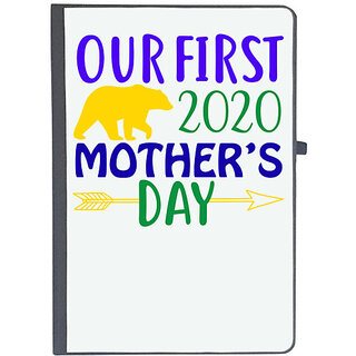                       UDNAG Ruled Notebook Diary 'Mother | our first 2020 mother's day', [A5 80Pages 80GSM]                                              