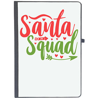                       UDNAG Ruled Notebook Diary 'Christmas Santa | santa squadd', [A5 80Pages 80GSM]                                              