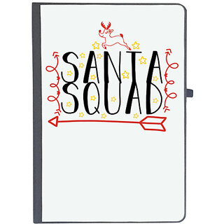                       UDNAG Ruled Notebook Diary 'Christmas Santa | santa squaddd', [A5 80Pages 80GSM]                                              