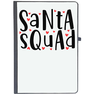                       UDNAG Ruled Notebook Diary 'Christmas Santa | santa squadddd', [A5 80Pages 80GSM]                                              