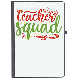                       UDNAG Ruled Notebook Diary 'School Teacher | teacher squad', [A5 80Pages 80GSM]                                              