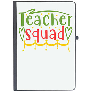                       UDNAG Ruled Notebook Diary 'School Teacher | teacher squadd', [A5 80Pages 80GSM]                                              