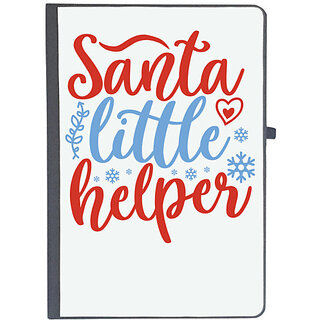                       UDNAG Ruled Notebook Diary 'Christmas Santa | santa's little helper', [A5 80Pages 80GSM]                                              