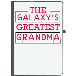                       UDNAG Ruled Notebook Diary 'Grand mother | The Galaxy's', [A5 80Pages 80GSM]                                              