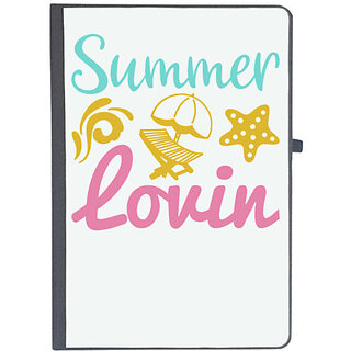                       UDNAG Ruled Notebook Diary 'Summer | SUMMER LOVIN', [A5 80Pages 80GSM]                                              
