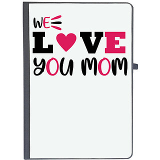                       UDNAG Ruled Notebook Diary 'Mother | WE LOVE YOU MOM', [A5 80Pages 80GSM]                                              