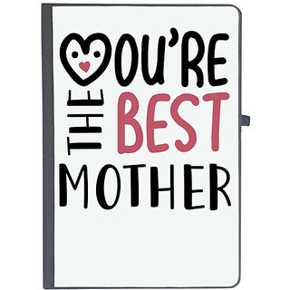                       UDNAG Ruled Notebook Diary 'Mother | YOURE THE BEST MOTHER', [A5 80Pages 80GSM]                                              