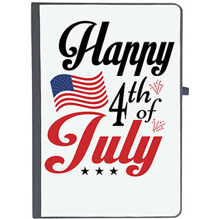                       UDNAG Ruled Notebook Diary 'Independance Day | 4th july', [A5 80Pages 80GSM]                                              