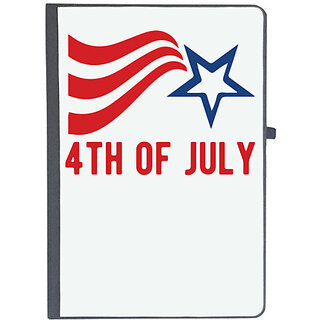                       UDNAG Ruled Notebook Diary 'American Independance Day | 4th of July', [A5 80Pages 80GSM]                                              