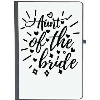                       UDNAG Ruled Notebook Diary 'Aunty | Aunt', [A5 80Pages 80GSM]                                              