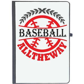                       UDNAG Ruled Notebook Diary 'Baseball | BASEBALL ALLTHEWAY', [A5 80Pages 80GSM]                                              