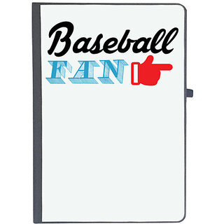                       UDNAG Ruled Notebook Diary 'Baseball | BASEBALL FAN', [A5 80Pages 80GSM]                                              