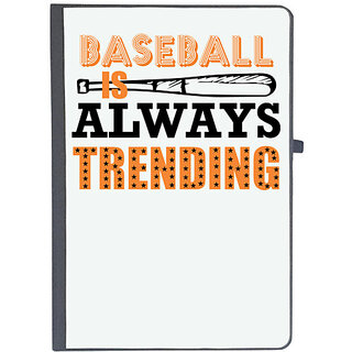                       UDNAG Ruled Notebook Diary 'Baseball | BASEBALL IS ALWAYS', [A5 80Pages 80GSM]                                              