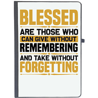                       UDNAG Ruled Notebook Diary 'Blessed | Blessed', [A5 80Pages 80GSM]                                              