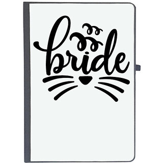                       UDNAG Ruled Notebook Diary 'Brideee | Brideeee', [A5 80Pages 80GSM]                                              