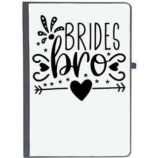                       UDNAG Ruled Notebook Diary 'Love Bride | Brides bro', [A5 80Pages 80GSM]                                              