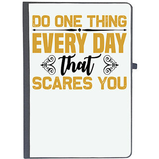                      UDNAG Ruled Notebook Diary 'Do one', [A5 80Pages 80GSM]                                              