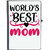 UDNAG Ruled Notebook Diary 'Mother | WORLD'S BEST MOM', [A5 80Pages 80GSM]