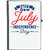 UDNAG Ruled Notebook Diary '4th july', [A5 80Pages 80GSM]