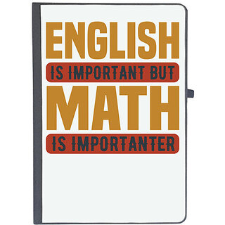                       UDNAG Ruled Notebook Diary 'School Teacher | English', [A5 80Pages 80GSM]                                              