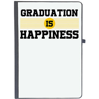                       UDNAG Ruled Notebook Diary 'Happiness | gRADUATION HAPPINESS', [A5 80Pages 80GSM]                                              