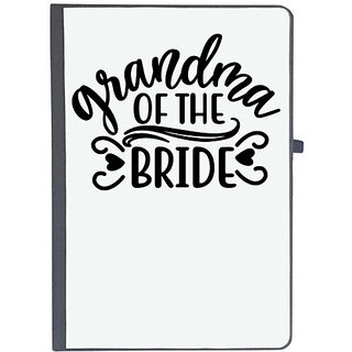                       UDNAG Ruled Notebook Diary 'Grand Mom | Grandma of the bride', [A5 80Pages 80GSM]                                              