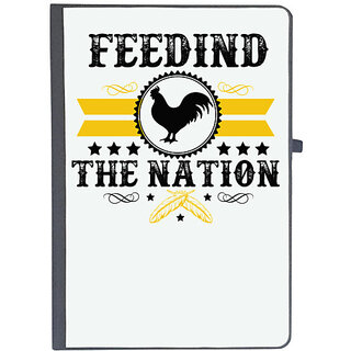                       UDNAG Ruled Notebook Diary 'The Nation | Freedom the nation', [A5 80Pages 80GSM]                                              
