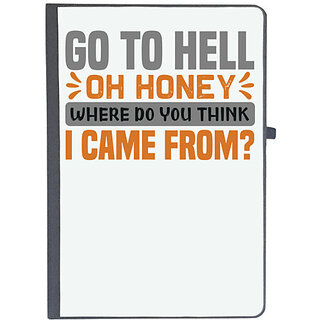                       UDNAG Ruled Notebook Diary 'Go to', [A5 80Pages 80GSM]                                              