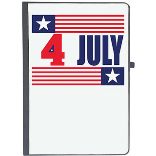                       UDNAG Ruled Notebook Diary 'American Independance Day | Happy 4th july', [A5 80Pages 80GSM]                                              