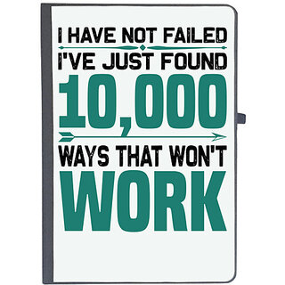                       UDNAG Ruled Notebook Diary 'I have not', [A5 80Pages 80GSM]                                              